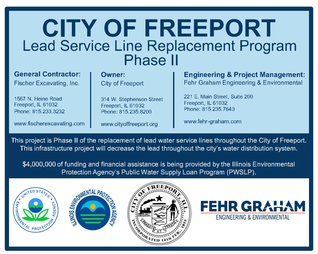 Freeport IEPA Lead Service Replacement Project – Phase 2 – City of ...