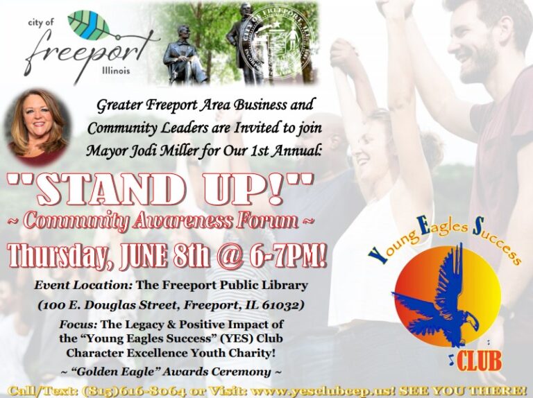 STAND UP Community Awareness City of Freeport, Illinois